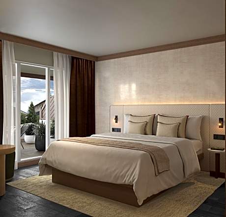 Junior Suite with Balcony and Mountain View