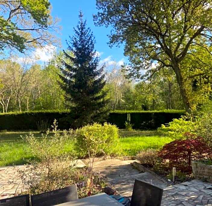 Villa verdoyante 10 min Disney, proche JO 2024