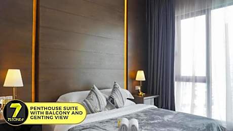 Penthouse Presidential Suite with Balcony and Genting View