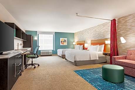 Studio Suite with Two Queen Beds and Tub - Mobility Access