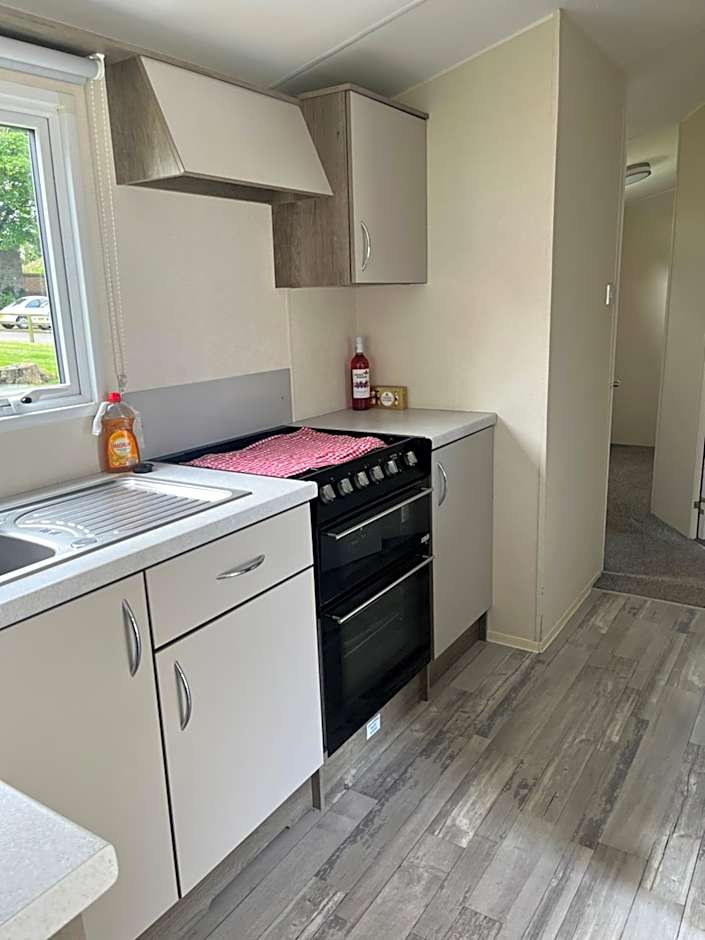 Haggerston castle caravan rental. Annie's den