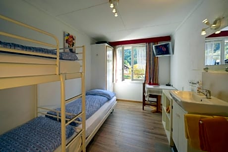 Basic Triple Room, Shared Bathroom (1 Twin Bed and 1 Twin Bunk Bed)