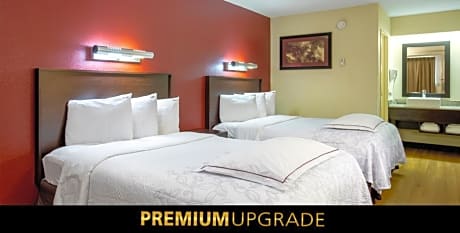  Premium Room with Two Double Beds Smoke Free (Upgraded Bedding & Snack)