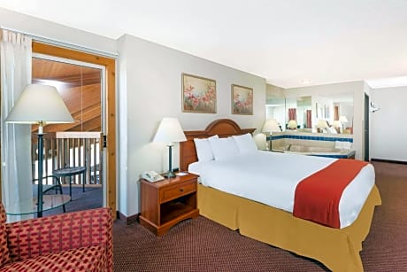 1 King Bed  Studio Suite Pool View Non-Smoking