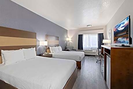 2 Queen Mobility Accessible Roll In Shower Microwave Fridge Wi-Fi Non-Smoking Full Breakfast