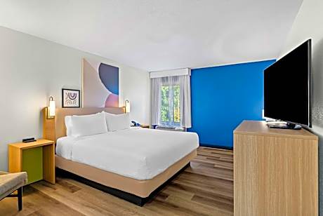 1 King Bed