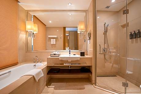 Smaller Corner King Room with City View