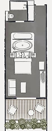 Executive Double Room and Thermal Bath Access