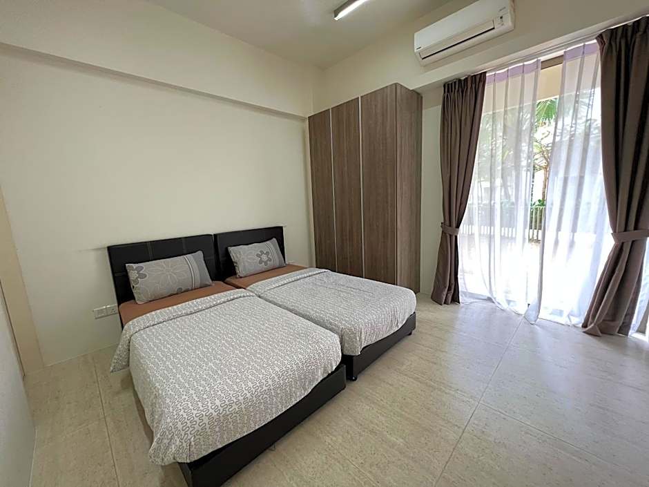 By The Sea Ground Floor with Pool Facing 3A