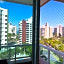 FLAT RIVIERA COM VISTA MAR A 150m DA PRAIA !