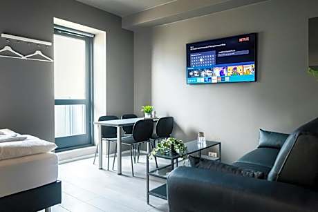 Studio with Balcony