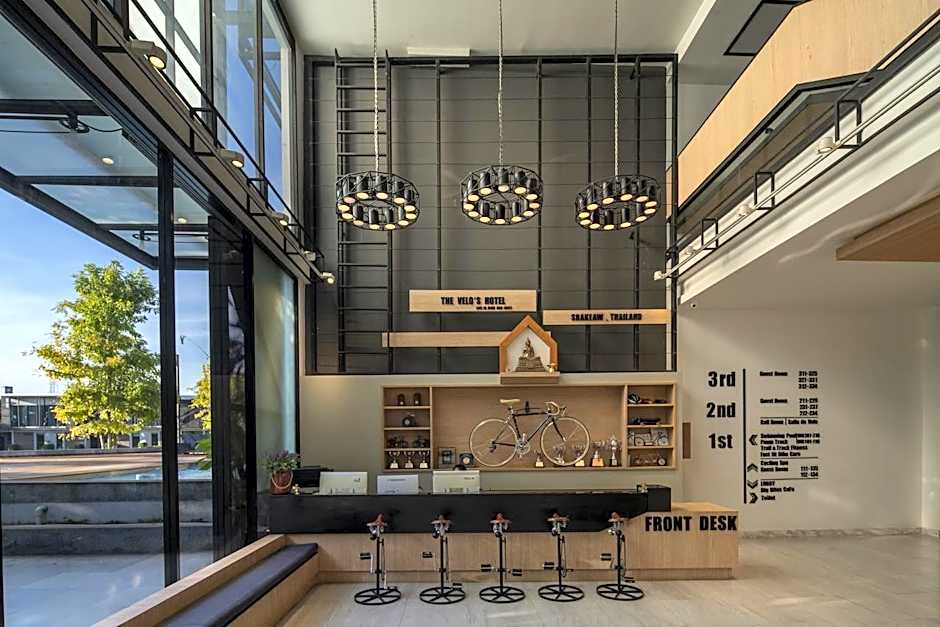 The VELO'S hotel and BMX pump track