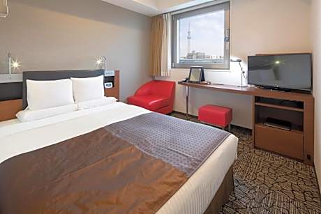 Superior Semi Double with Tokyo Sky Tree View - Non-Smoking - Eco Plan - No Room Cleaning Service