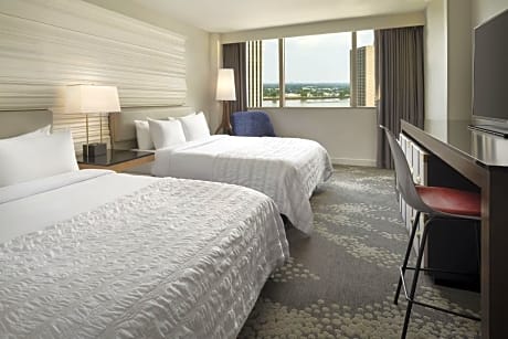 Guest room, 2 Double, City view