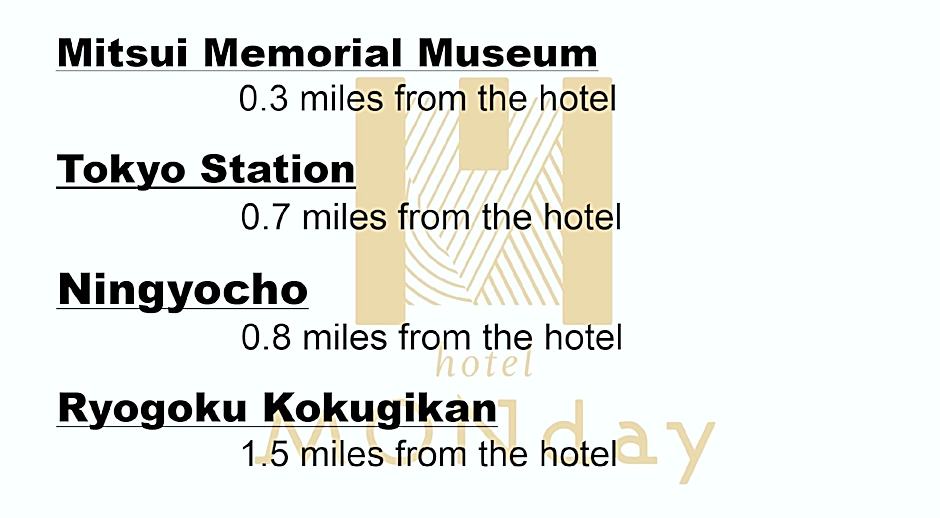 MONday Apart Premium Nihonbashi
