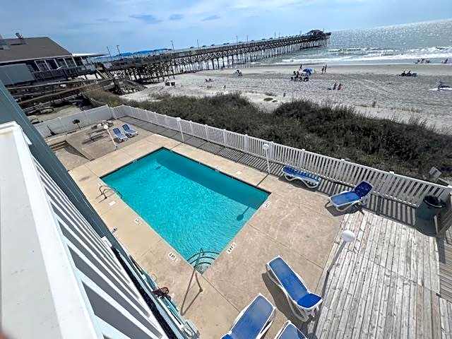 Exceptional Ocean-Pier-Pool Front 1 BR Condo