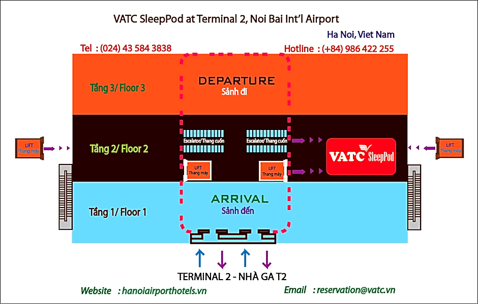 VATC Sleep Pod - Terminal 2