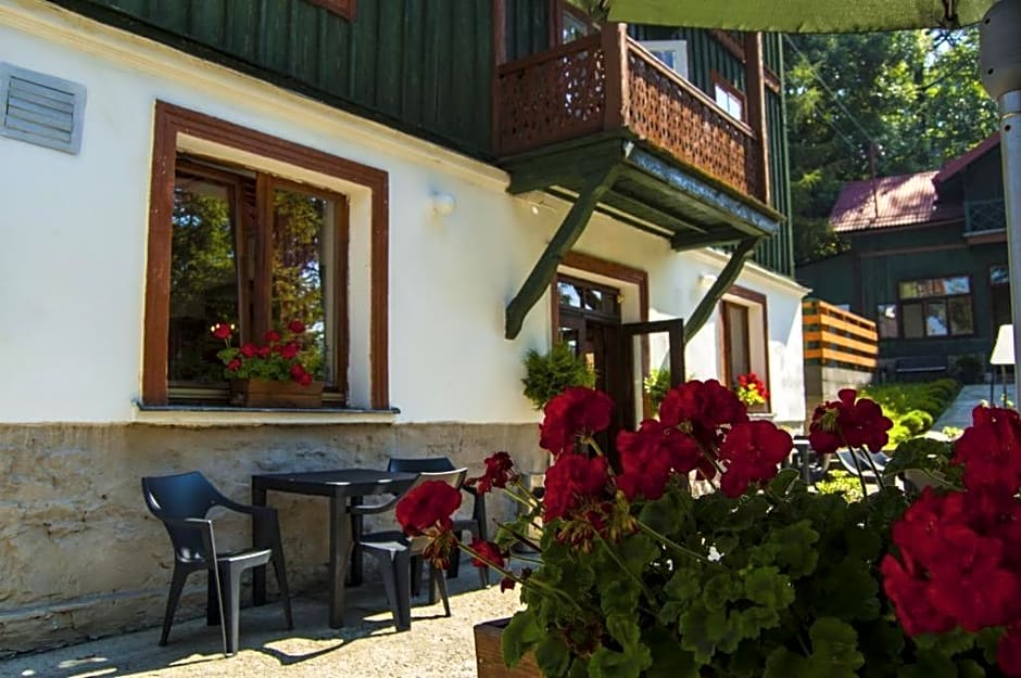 Pokoje Szczawnica Centrum - duży ogród