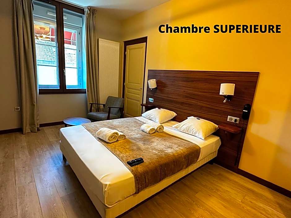 Hôtel Terminus - Pizzeria Pizz'a gogo - salle de sport - face à la gare