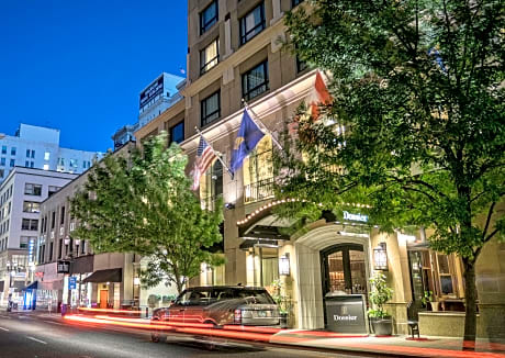 Accessible Two Double Beds Roll-In Shower