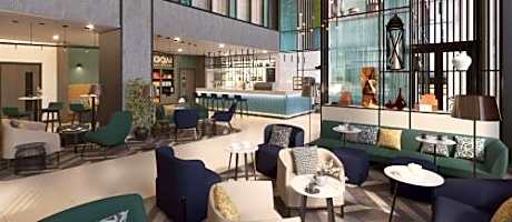 Twin Bed with Roll-In Shower - Mobility Accessible