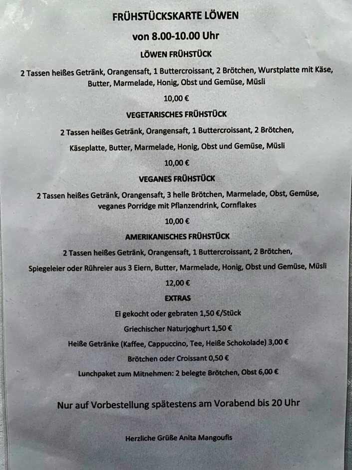 Gasthaus zum Löwen - Restaurant Akropolis