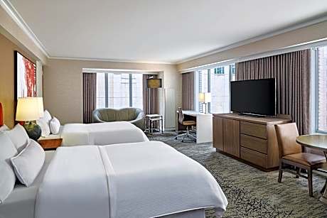 Corner Room with Two Double Beds