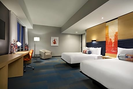 aloft, Room, 2 Queen Beds, City View