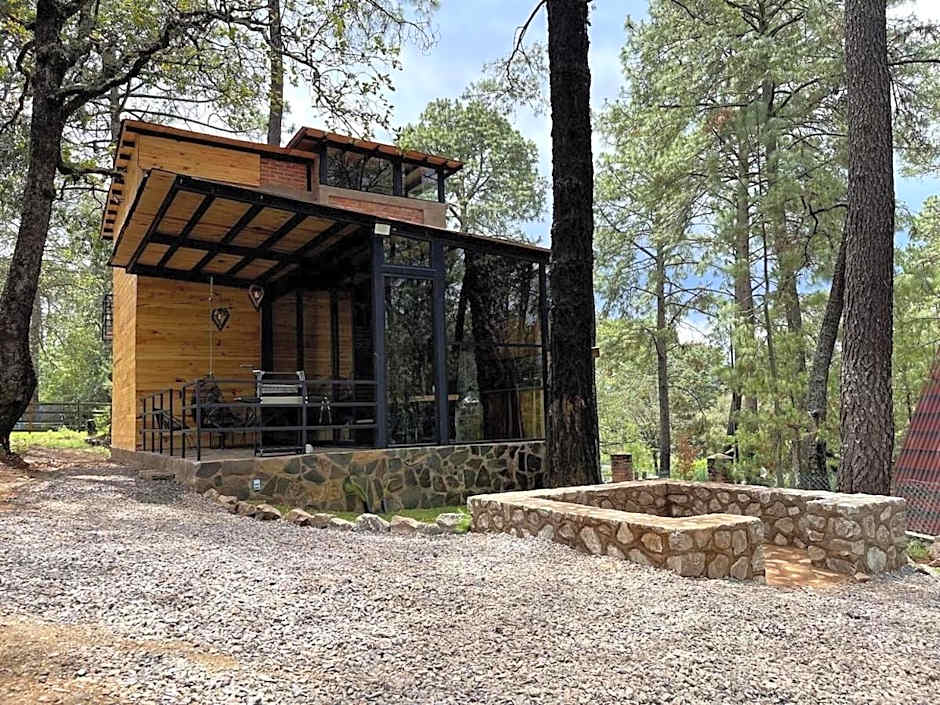Hermosa Cabaña Inmersa en el Bosque de Tapalpa