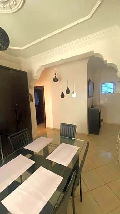 Naj'Appart TEMARA WIFAK CALME SITUÉ PRÉS DE LA GARE FERROVIAIRE 4 MIN A PIED