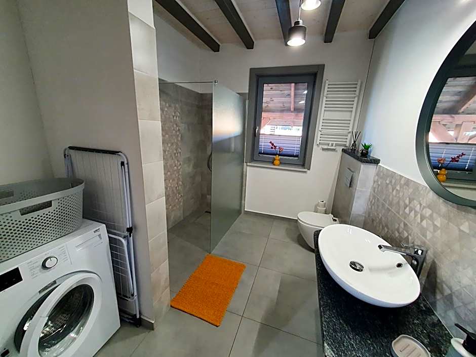 MILOCHÓWKA - dom drewniany bliźniak