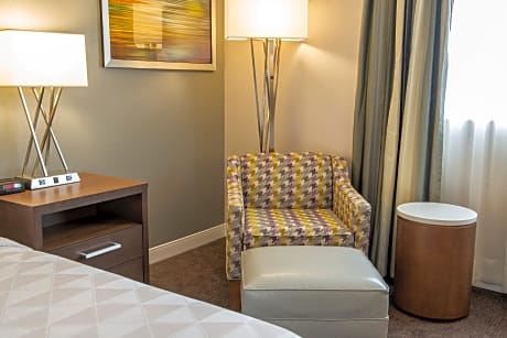 One Queen Accessible With Roll-In Shower