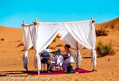 Merzouga heart camp