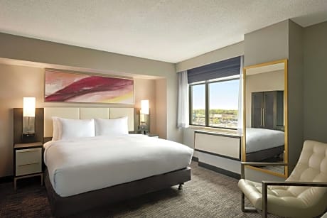 1 King 1 Bedroom Suite Accessible Roll in Shower