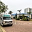 Pink Sunsets at the Palms of Destin Across from Beach, Heated Pool Shuttle & Dining