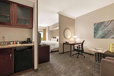 Double Suite with Two Double Beds, Roll-In Shower and Sofa Bed - Mobility Access/Hearing Accessible