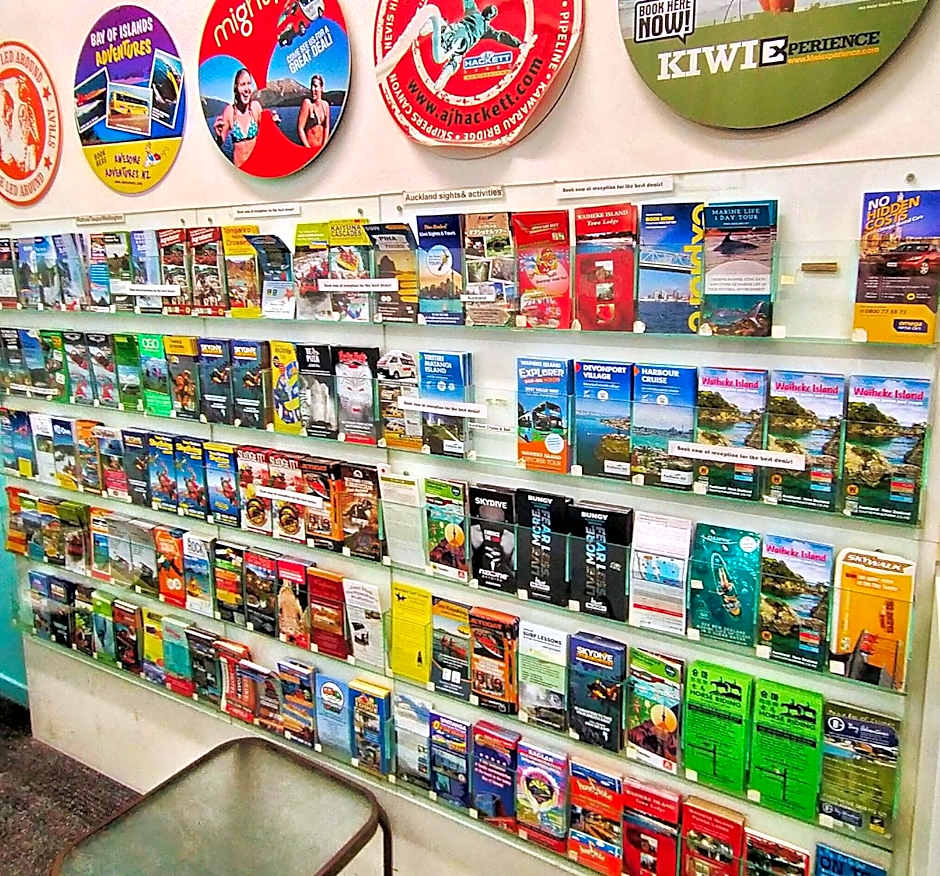 Surf 'N' Snow Backpackers Across Sky Tower