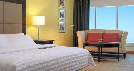 Room, 1 King Bed, City View, Corner