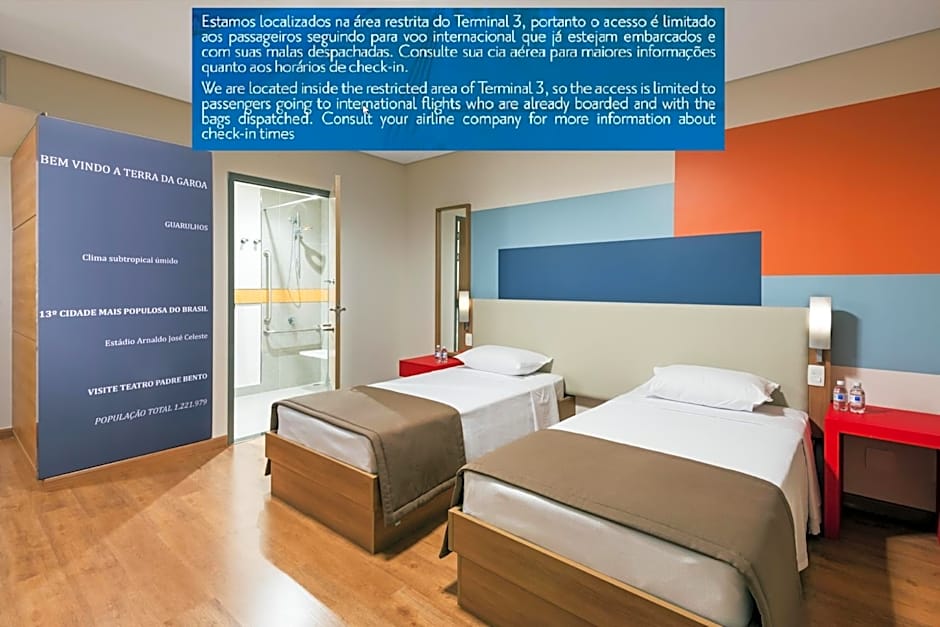 TRYP BY WYNDHAM São Paulo Airport - Hotel de Transito Terminal 3 -Lado Ar - Área restrita á passageiros já embarcados - Piso 1