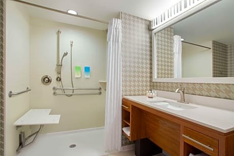 2Qn Mobilty/Hearing Access Ri Shwr Studio Ns