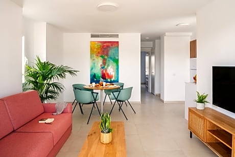 two bedrooms apartment 3 adults