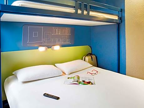 Triple Room with One Double Bed and One Bunk Bed