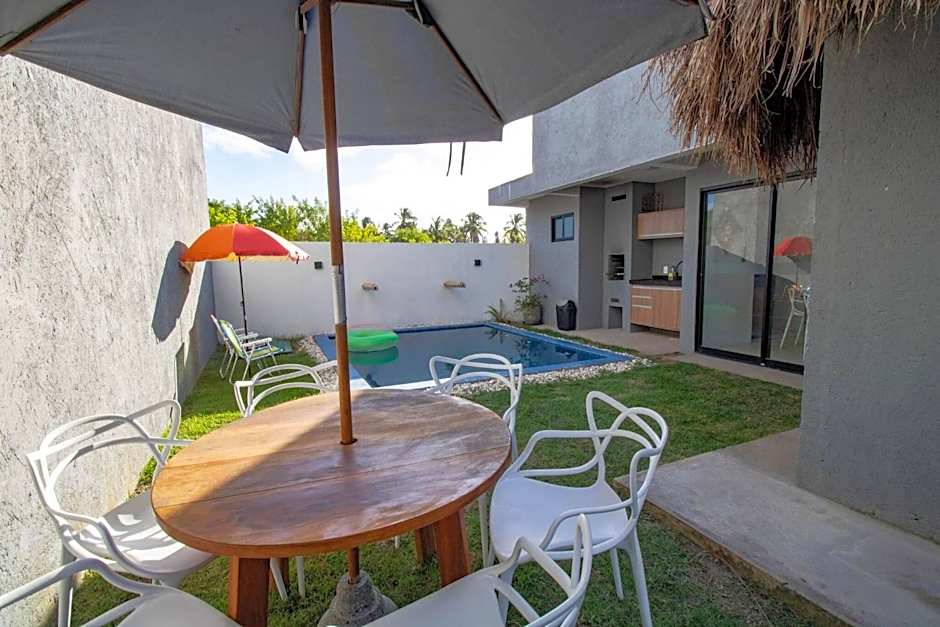 Casa Milagres 03 suítes - a 300m da Praia