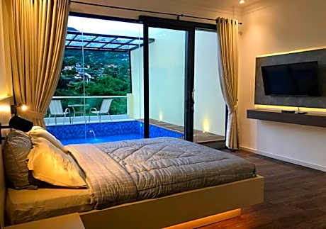 Studio with Pool View