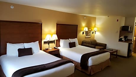 Two Queen Suite with Sofa Bed