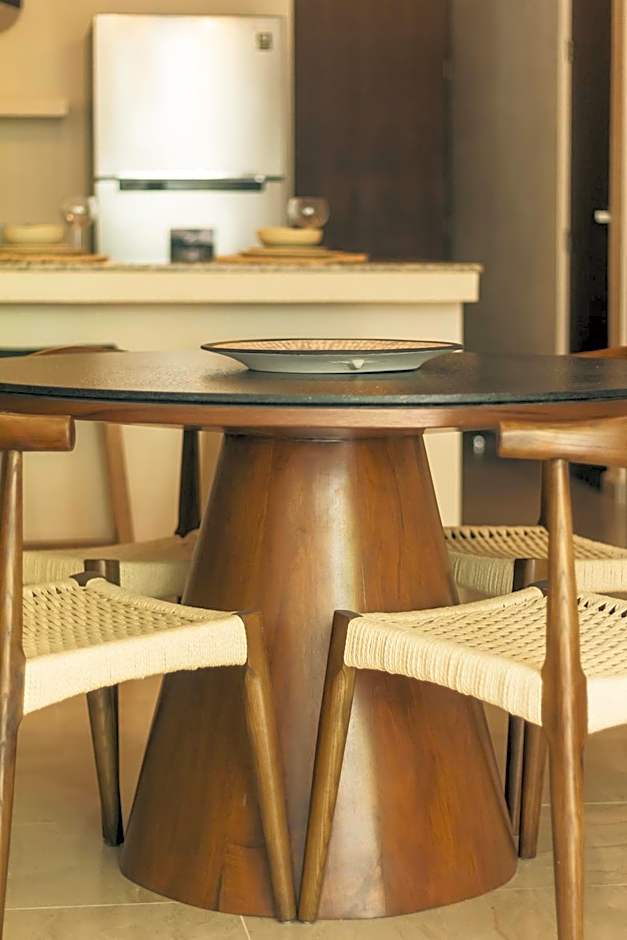 Stylish 2BR Apt Private Pool, Terrace, Fast WiFi Tulum A102