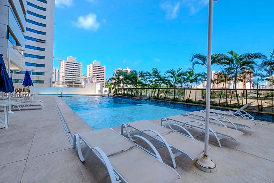 Apto no 28º andar, lazer Completo ao lado do Shopping Salvador