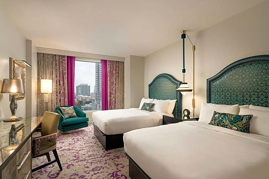 Photo 1 of 5 of 2 Queen Beds Guestroom, High Floor