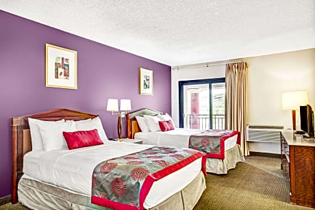 2 Double Beds Mobility Accessible Room Non smoking