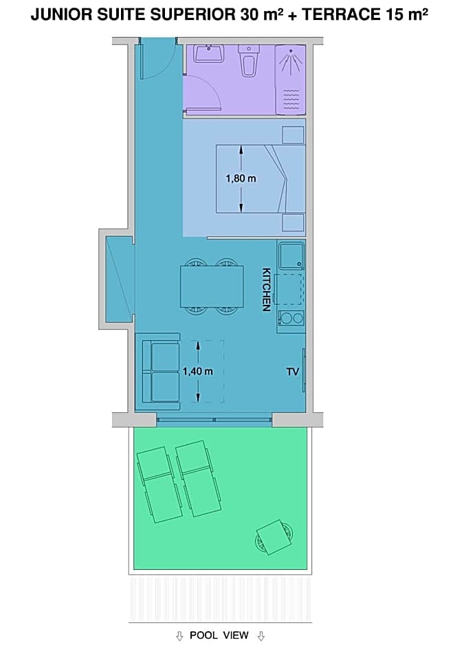 Photo 1 of 7 of Junior Superior Suite, Pool View